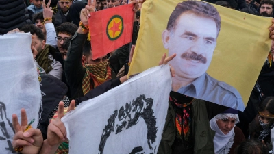 Öcalan hatt die PKK im Februar zur Auflösung aufgerufen. (Foto: Bilal Seckin/SOPA Images via ZUMA Press Wire/dpa)