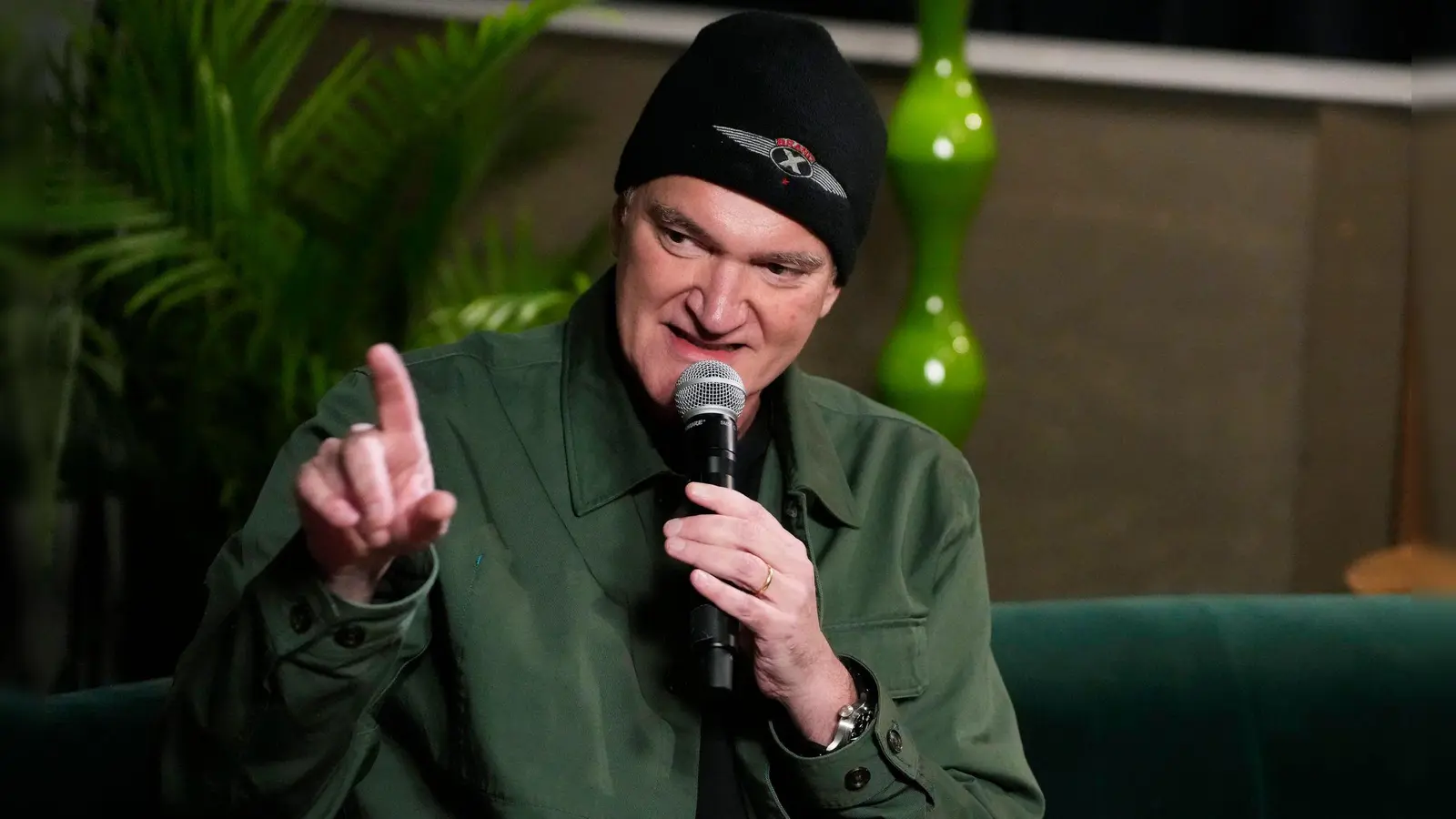 Quentin Tarantino packt in einem Podcast aus (Archivbild)  (Foto: Charles Sykes/Invision via AP/dpa)