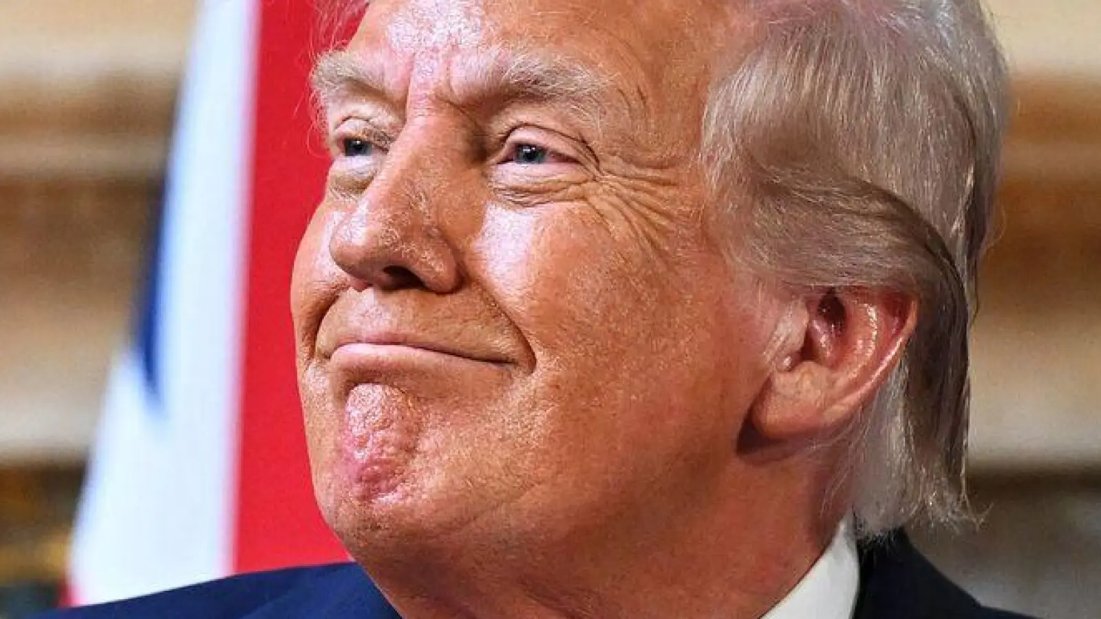 Das britische Königshaus hofierte den US-Präsidenten. (Foto: Leon Neal/POOL Pool Getty Images/AP/dpa)