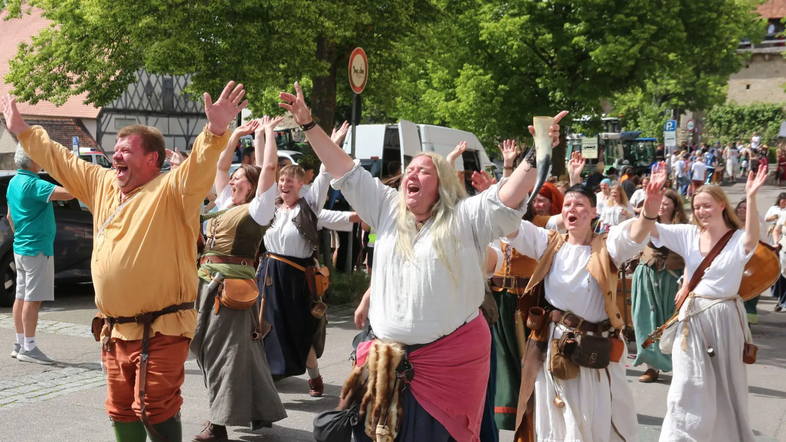 Identitätspflege made in Rothenburg: Die Pfingstfestspiele 2026 laufen. (Foto: Jürgen Binder)