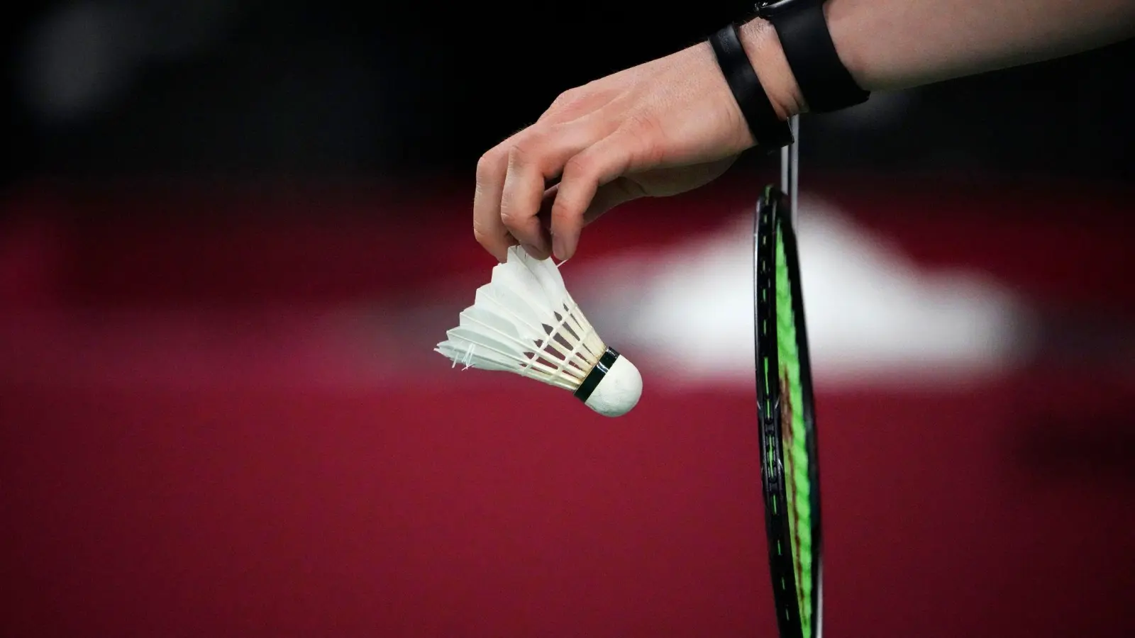 Die Badminton-Profis Mark Lamsfuß und Isabel Lohau stehen in Tokio im WM-Halbfinale. (Foto: Markus Schreiber/AP/dpa)