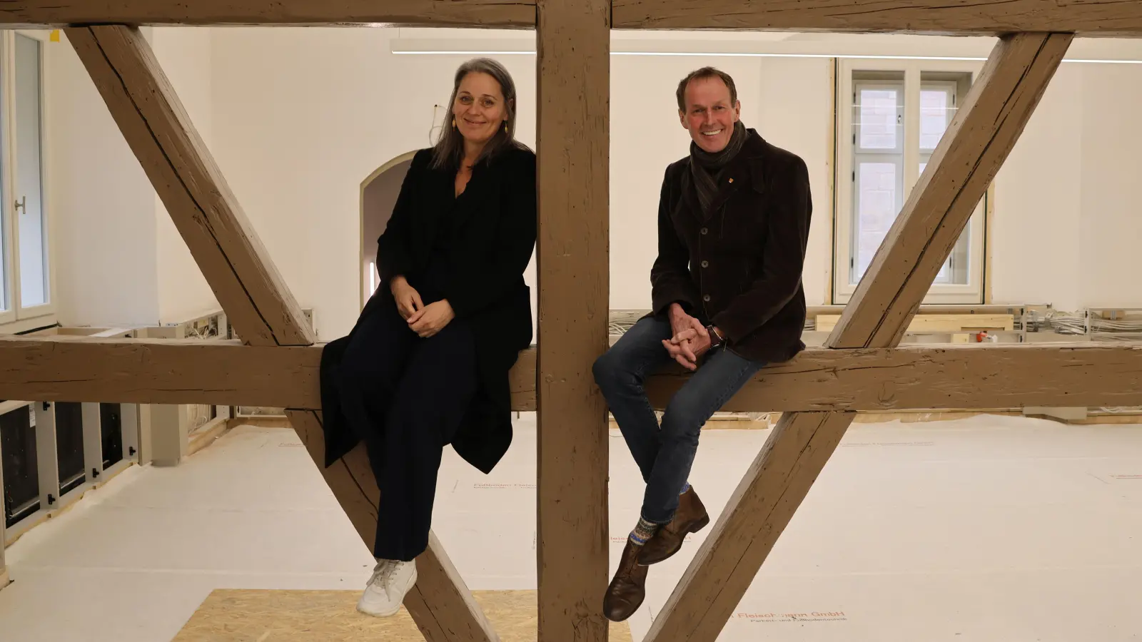 Jasmin Meindl wird im Sommer die Intendanz des Landestheaters Dinkelsbühl übernehmen. Die Verwaltung des Bühnenbetriebs wird dann schon umgezogen sein, wie Oberbürgermeister Dr. Christoph Hammer ankündigte. (Foto: Martina Haas)