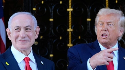 Berichten zufolge warnte Israel Trump vor Mordanschlägen. (Archivbild) (Foto: Alex Brandon/AP/dpa)