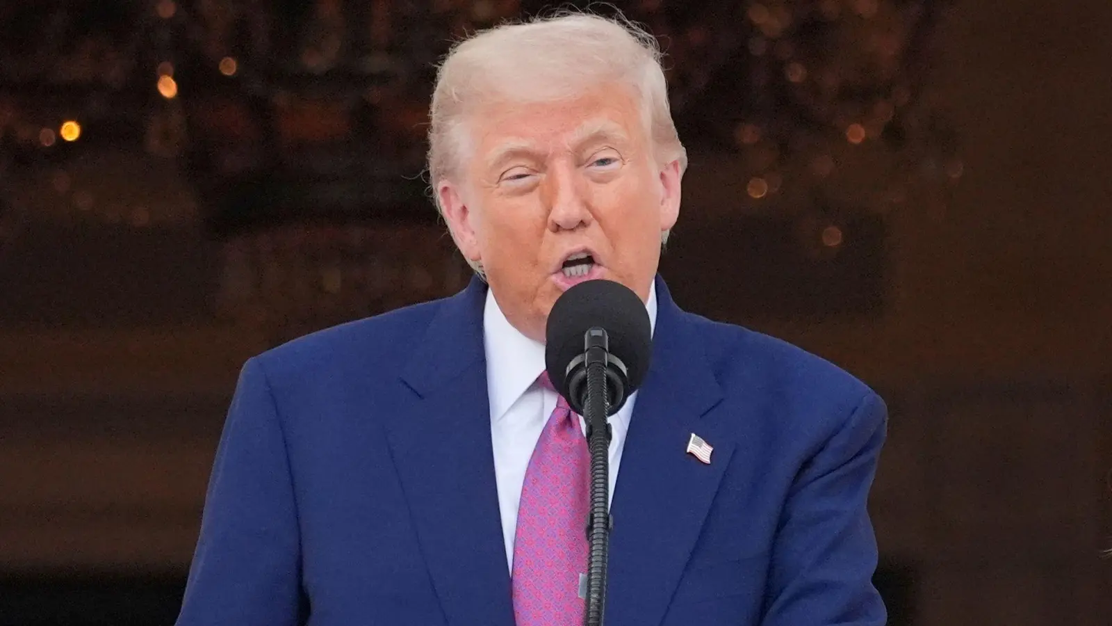 US-Präsident Donald Trump darf die Nationalgarde im US-Bundesstaat Kalifornien vorerst weiter einsetzen.  (Foto: Alex Brandon/AP/dpa)