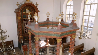 Ein Blick in die Synagoge: In der Eröffnungswoche zum Jahr der Christlich-Jüdischen Zusammenarbeit spielt sie eine tragende Rolle. (Foto: Oliver Herbst)