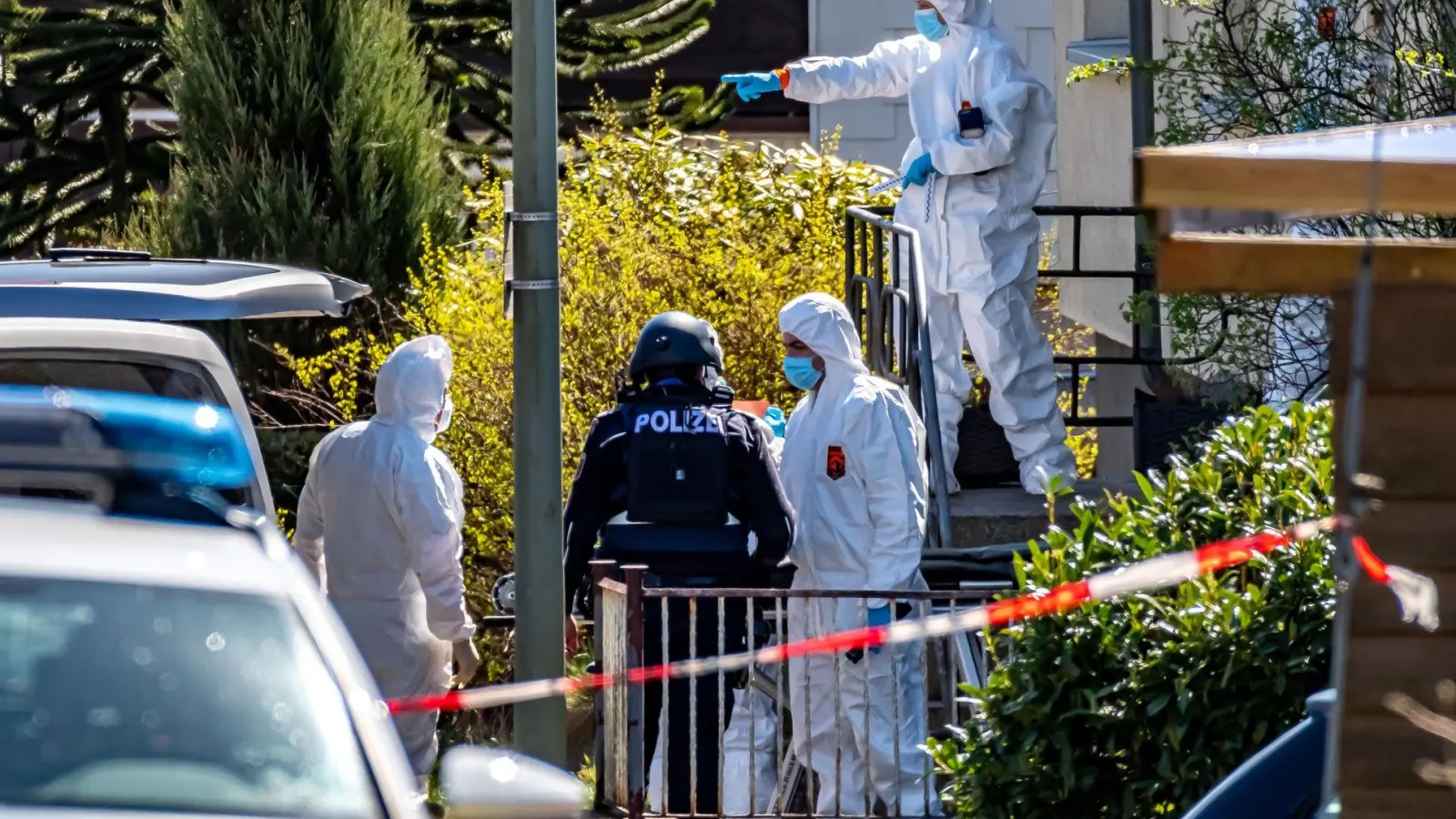 Spuren am Tatort führten zu dem dringenden Tatverdacht gegen einen 61-Jährigen (Archivbild). (Foto: Markus Klümper/dpa)