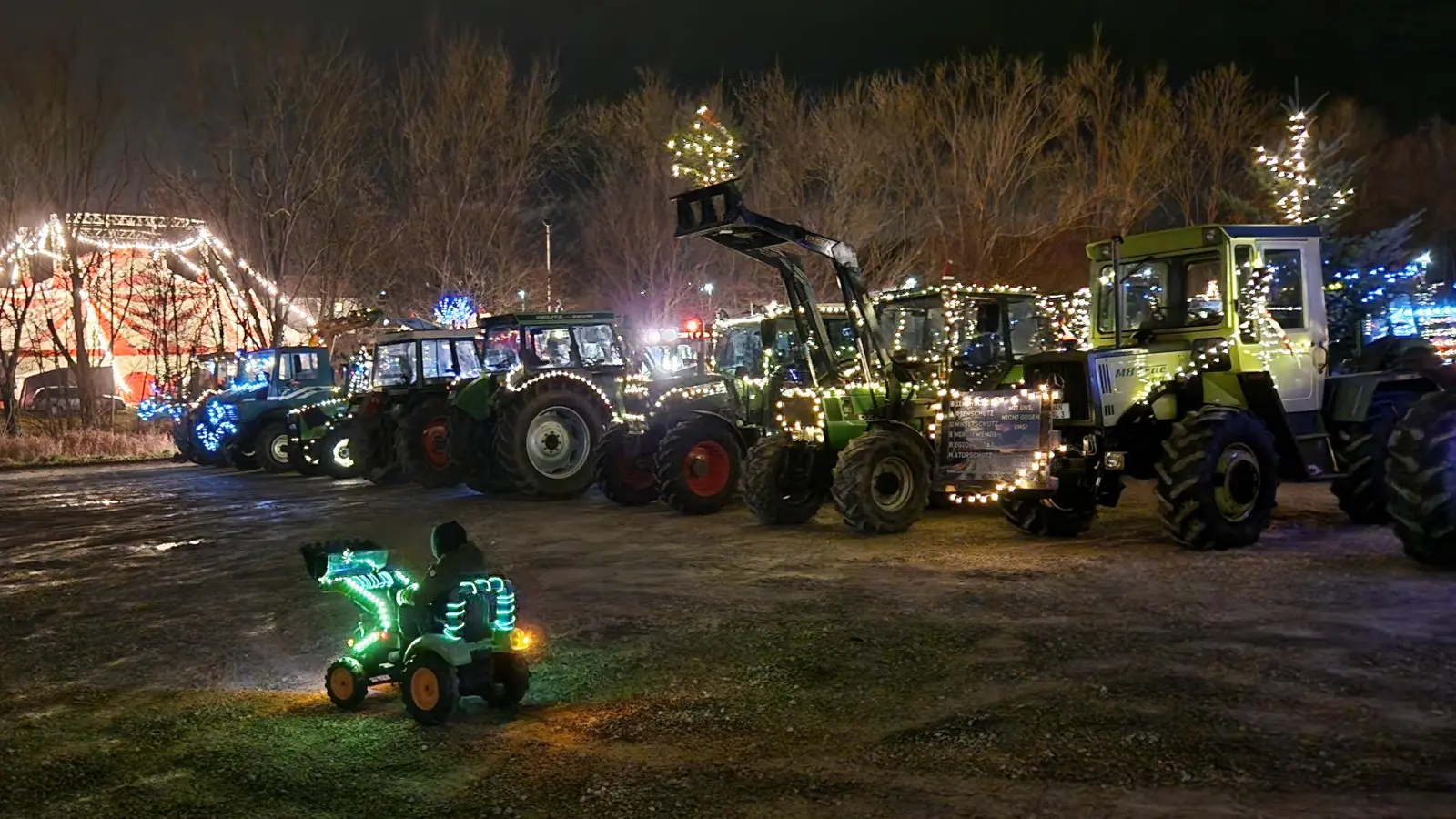 Auch der Nachwuchs beteiligte sich an der bunten Bulldog-Parade. (Foto: Andrea Walke)