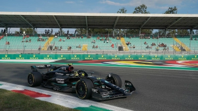 Lewis Hamilton fuhr in Monza hinterher. (Foto: Hasan Bratic/dpa)