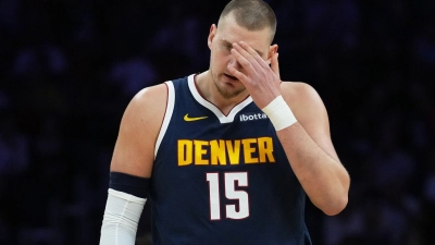Nikola Jokic muss für einige Zeit pausieren. (Foto: Lynne Sladky/AP/dpa)