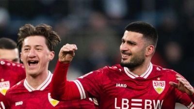 „Die Leute reden viel“: VfB-Stürmer Undav ist genervt von der Kritik an ihm. (Foto: Marius Becker/dpa)