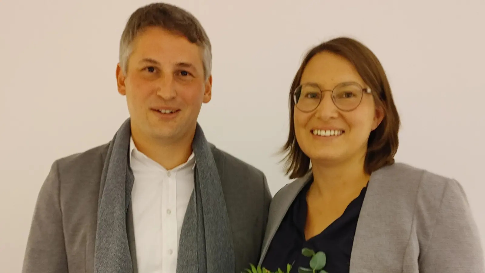 Philipp Flierl und seine Frau Johanna (Foto: Katrin Merklein)