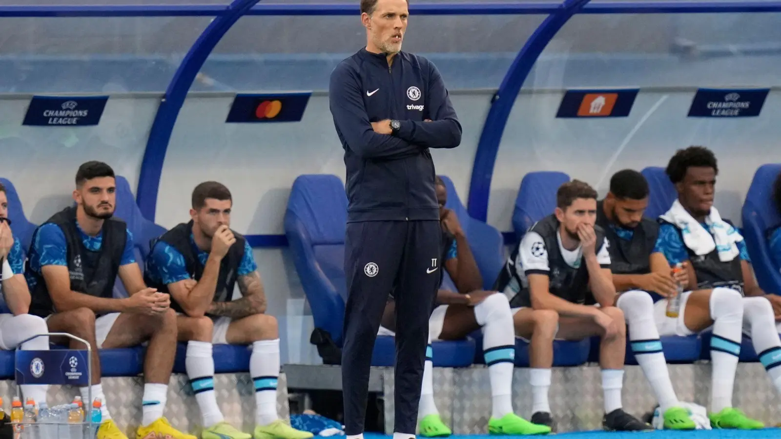 Zeigte sich nach der Niederlage gegen Dinamo Zagreb selbstkritisch: Thomas Tuchel ist nicht mehr Trainer vom FC Chelsea. (Foto: Darko Bandic/AP/dpa)