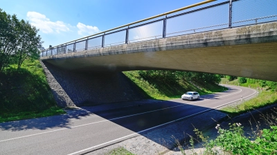 Wegen Bauarbeiten müssen Autofahrer, welche die Tangente nutzen, ab Dienstag Umwege einplanen. (F.: Jim Albright)