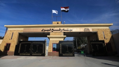 Der Grenzübergang Rafah zwischen dem Gazastreifen und Ägypten war fast ein Jahr dicht. (Archivbild) (Foto: Gehad Hamdy/dpa)