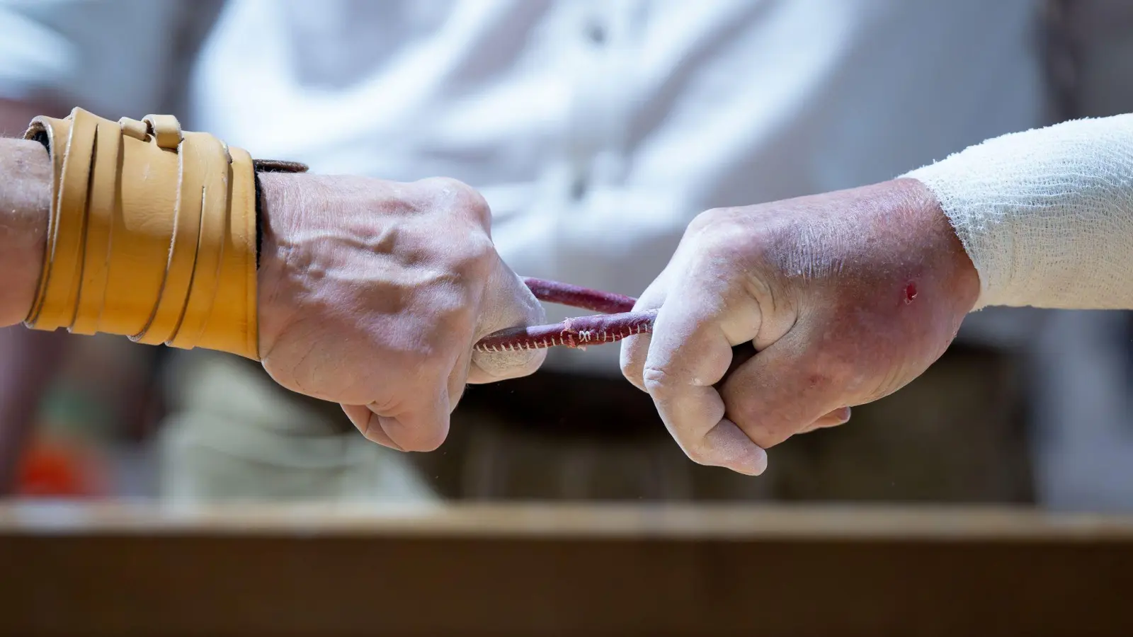 Starke Finger sind ein Muss. (Foto: Sven Hoppe/dpa)