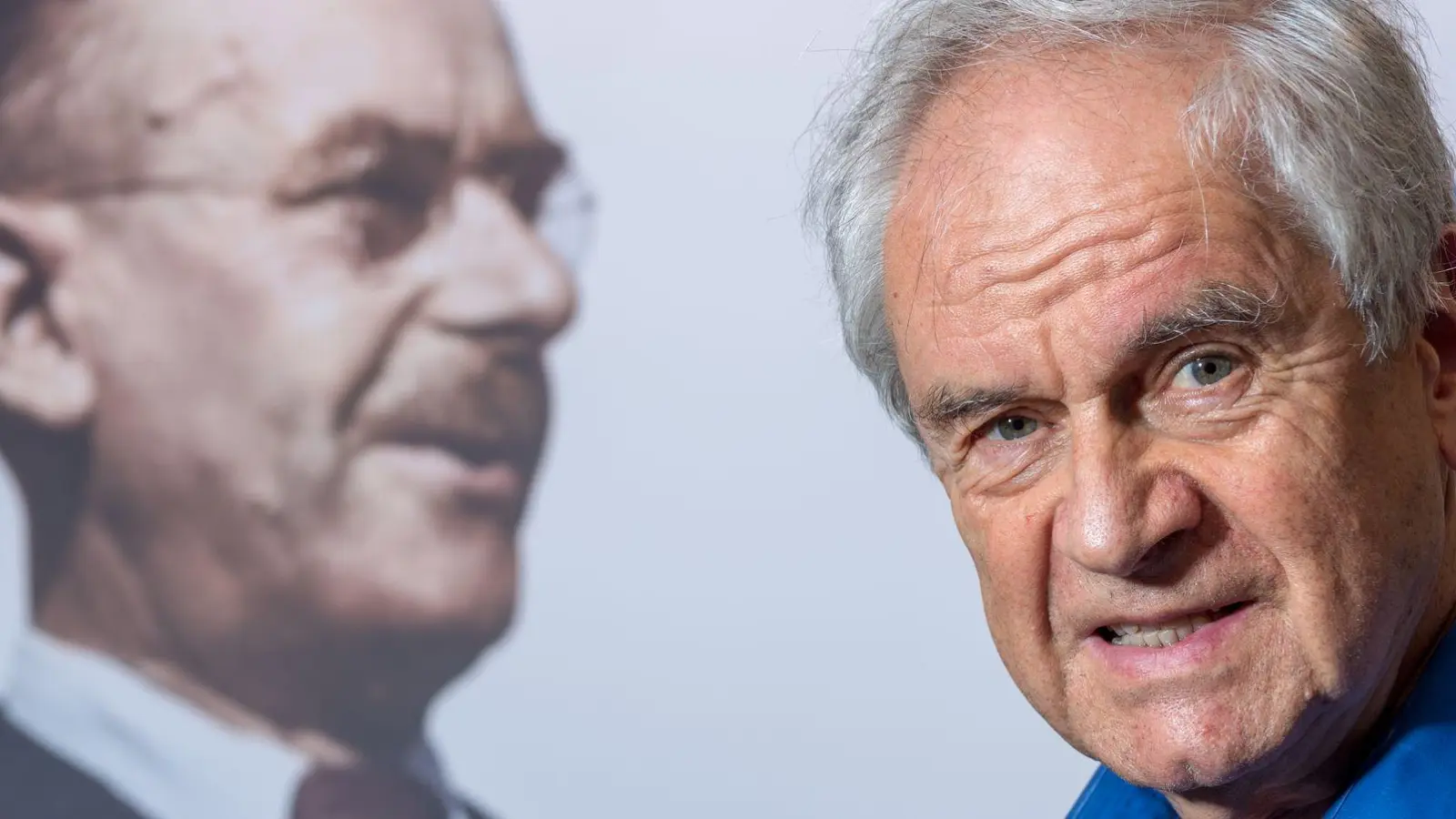 Der Psychologe und Schriftsteller Frido Mann ist der Enkel von Literaturnobelpreisträger Thomas Mann. (Archivbild) (Foto: Peter Kneffel/dpa)