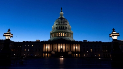 Kommt es erneut zu einem Shutdown? Das entscheidet sich bald im US-Kongress. (Archivbild) (Foto: Jose Luis Magana/AP/dpa)