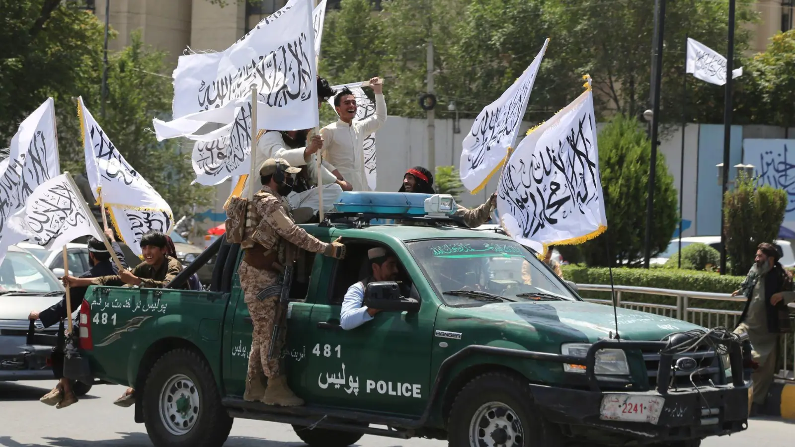 Im Sommer 2021 hatten die Taliban nach einer Blitzoffensive in Afghanistan wieder die Macht an sich gerissen. (Archivbild) (Foto: Siddiqullah Alizai/AP/dpa)