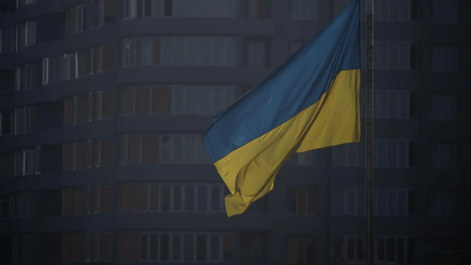 Die ukrainische Stadt Mykolajiw wurde in den vergangenen Tagen Ziel von vermehrten russischen Drohnenangriffen.  (Foto: Sebastian Gollnow/dpa)