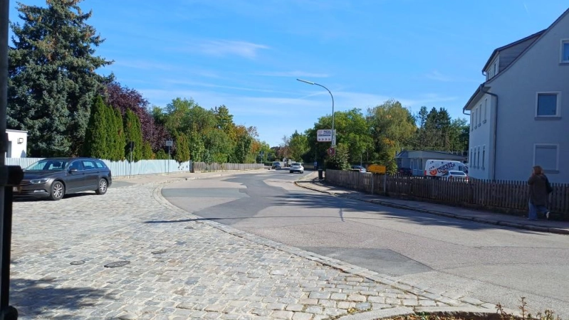 Die Nürnberger Straße wird ab Montag, 5. Oktober, saniert. (Foto: Carmen Thoma)