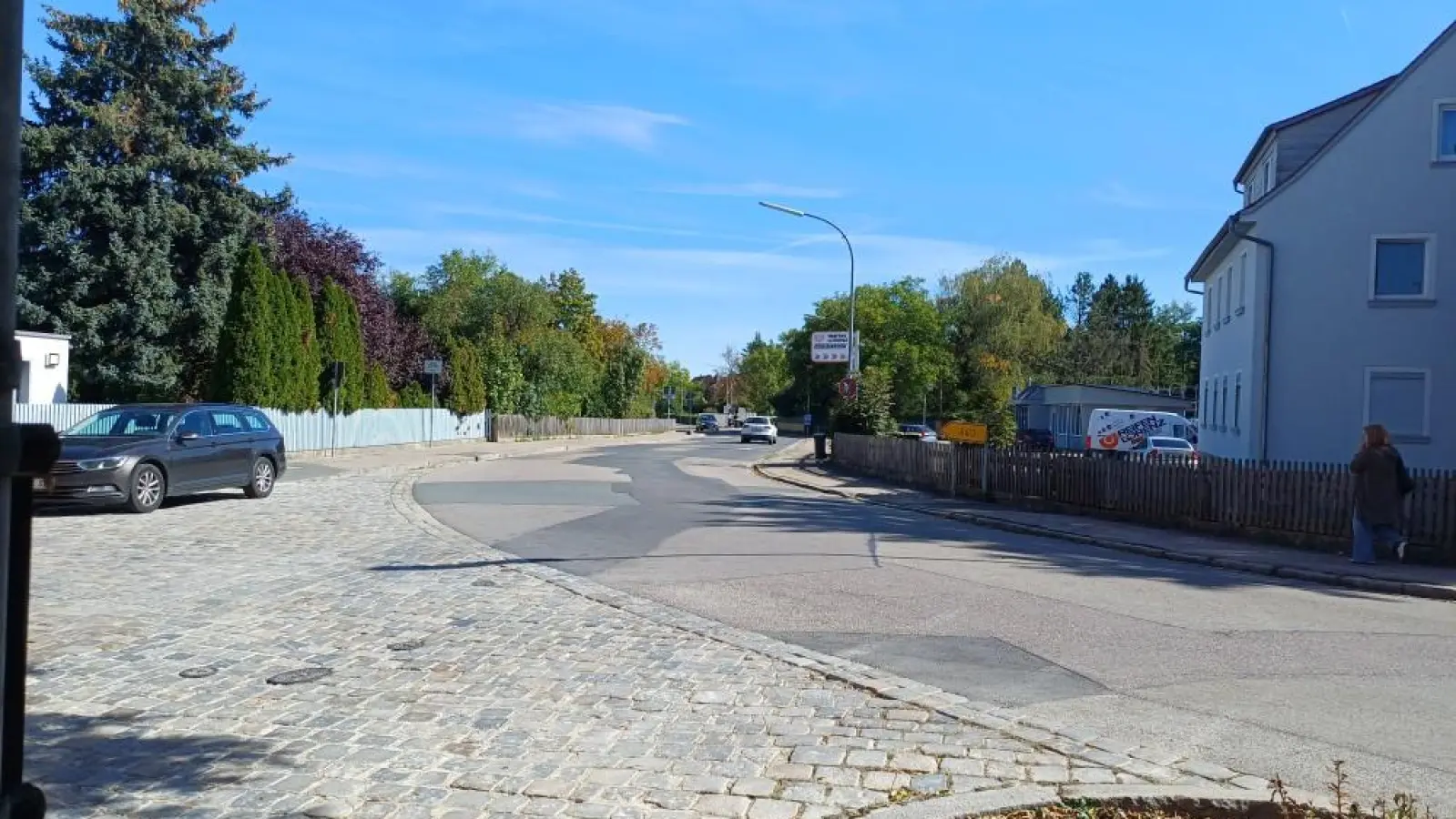 Die Nürnberger Straße wird ab Montag, 5. Oktober, saniert. (Foto: Carmen Thoma)