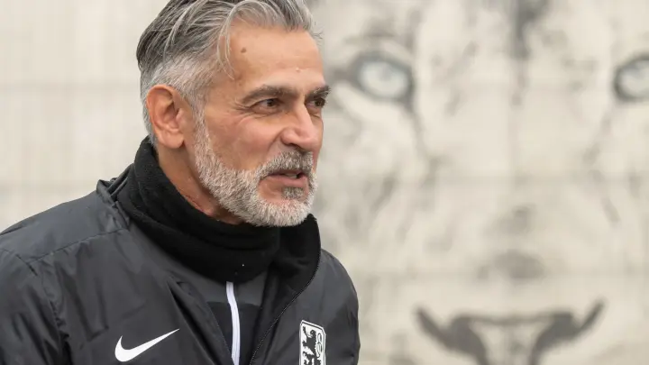 Maurizio Jacobacci, neuer TSV 1860-Trainer. (Foto: Peter Kneffel/dpa/Archivbild)