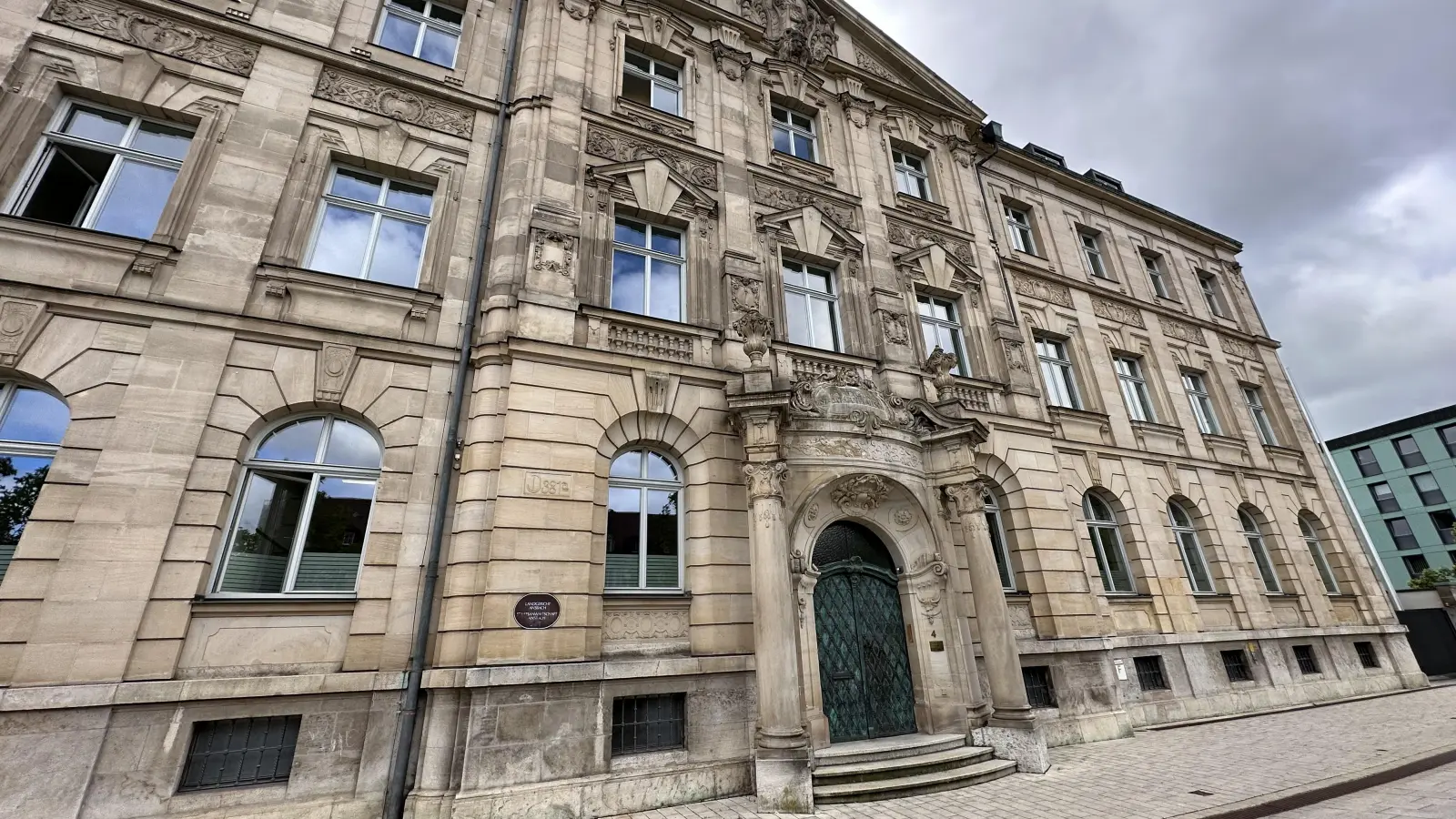 Das Ansbacher Landgericht verhängte im Berufungsprozess gegen Markus Schirmer eine Haftstrafe. (Foto: Gudrun Bayer)