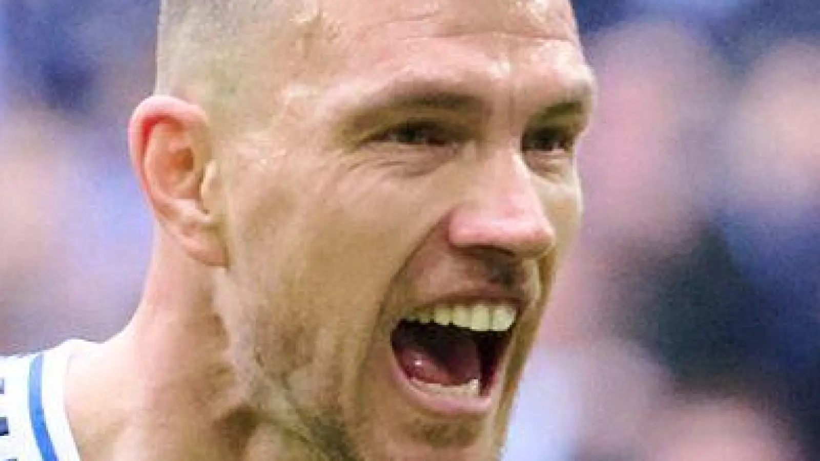 Edin Dzeko will auch in der Bundesliga für Schalke jubeln. (Archivbild) (Foto: Bernd Thissen/dpa)