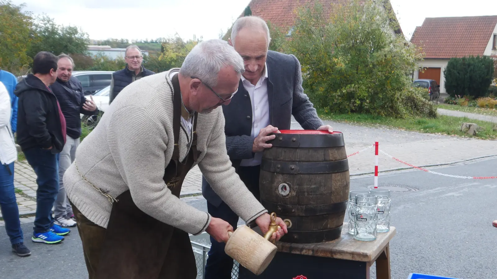 Erster Bürgermeister Peter Sendner wird den Bieranstich am Samstag vornehmen. (Foto: Martina Hinkelmann)