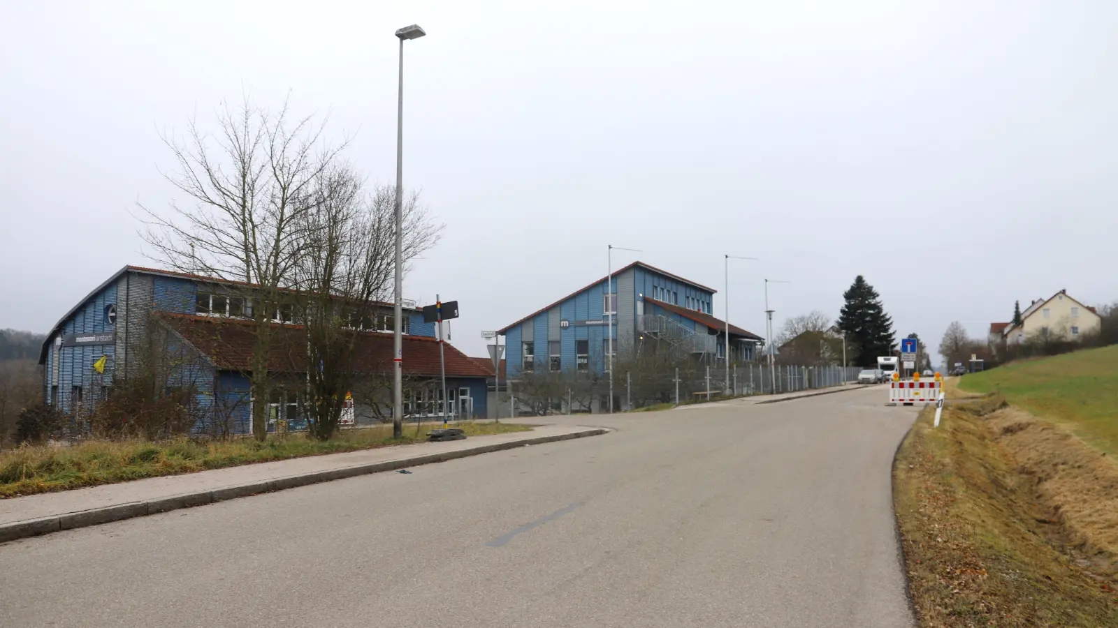 Am derzeitigen Montessori-Standort in der Grenzstraße sind die Sekundarstufe und die Verwaltung angesiedelt. (Foto: Oliver Herbst)