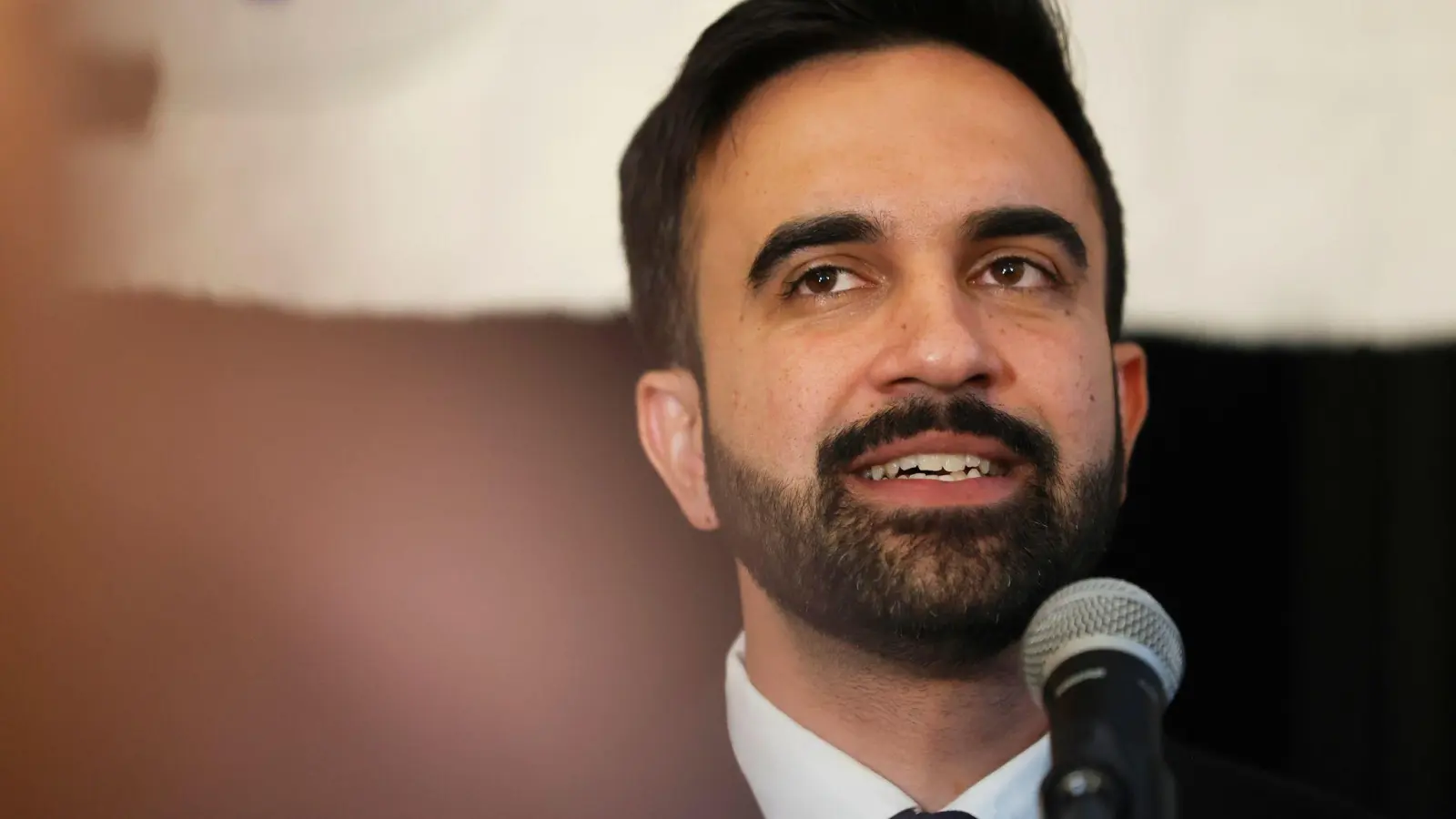 Mamdani gehört dem linken Parteiflügel der Demokraten an. (Foto: Heather Khalifa/AP/dpa)