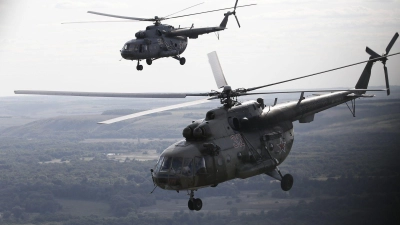Ein russischer Militärhubschrauber vom Typ Mi-8 hat nach polnischen Angaben den Luftraum über dem Nato-Land verletzt. (Archivbild) (Foto: picture alliance / dpa)