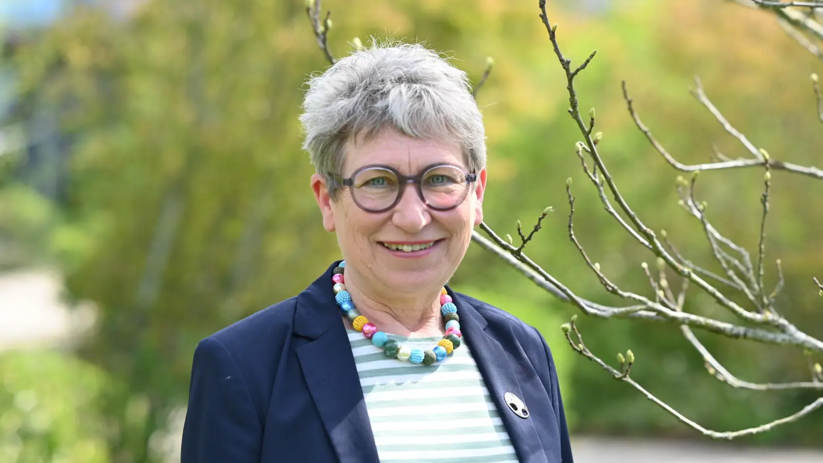 Sylvie Feja wird weiter in der großen deutsch-französischen Familie mitarbeiten. Beim Bezirk Mittelfranken hat sie viele Partnerschaften begleitet. (Foto: Manfred Blendinger)