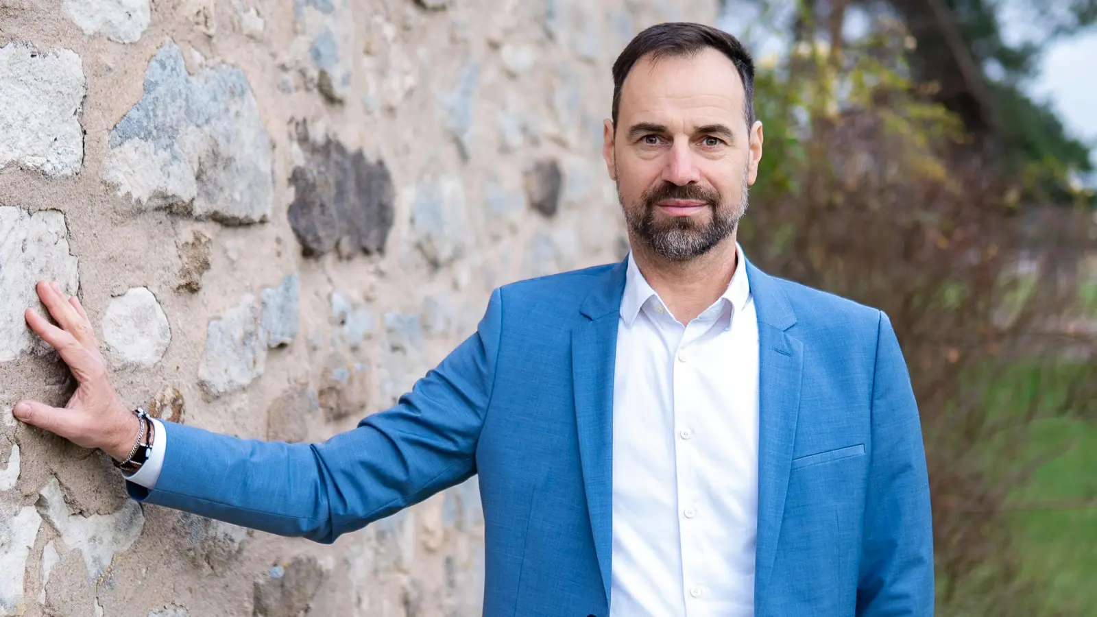 Wird von drei Gruppierungen ins Rennen geschickt: der amtierende Bürgermeister Thomas Beck. (Foto: Florian Hauf)