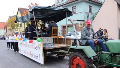 Am Kirchweihsonntag findet der beliebte Festumzug statt. (Foto: Rainer Fritsch)
