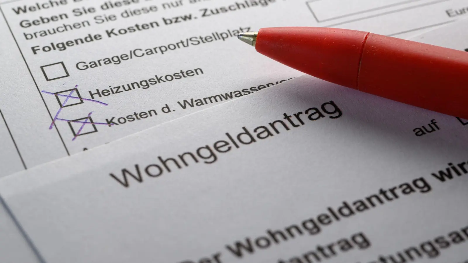 Im Schnitt bezogen reine Wohngeldhaushalte 289 Euro pro Monat. (Symbolbild) (Foto: Robert Michael/dpa)