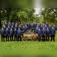 Die Kameradinnen und Kameraden der Freiwilligen Feuerwehr Königshofen an der Heide freuen sich auf viele Gäste zum Jubiläum.  (Foto: Carolin Knade, Martin Kroder)
