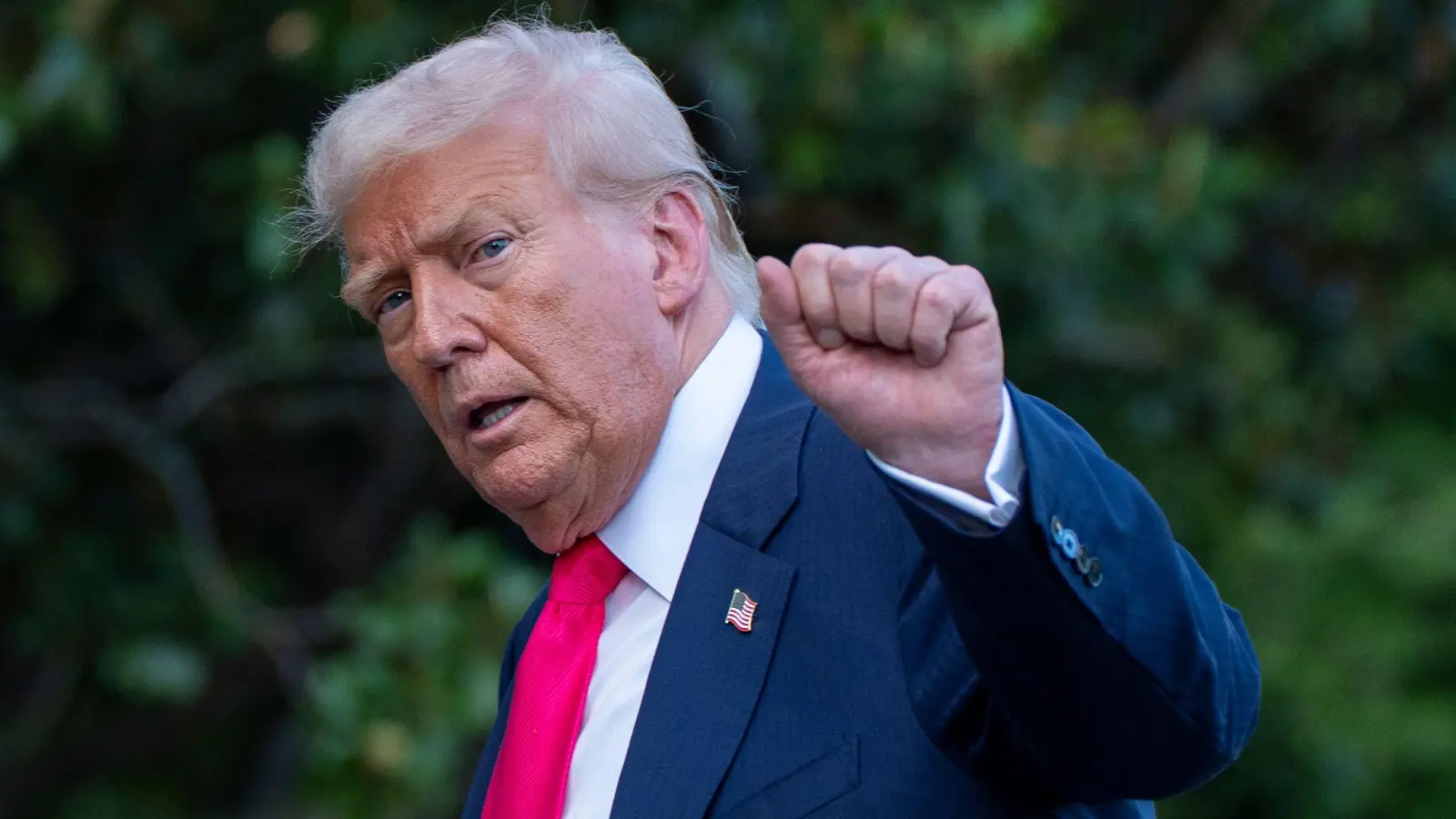 Trump gibt einen neuen Japan-Deal bekannt. (Foto: Alex Brandon/AP/dpa)