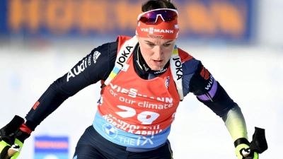 Beim Biathlon-Weltcup steht der Sprint der Damen auf dem Programm. Auch Denise Herrmann aus Deutschland startet. (Foto: Vesa Moilanen/Lehtikuva/dpa)