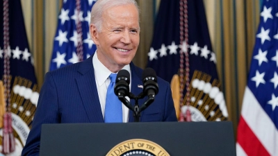Will eine Brücke zu den Republikanern schlagen: US-Präsident Joe Biden signalisiert Offenheit. (Foto: Susan Walsh/AP/dpa)