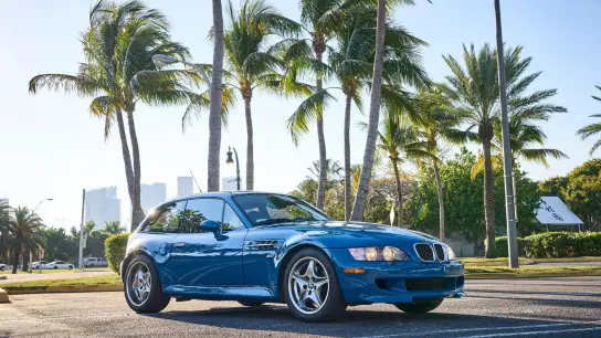 Born in the USA: Auch das BMW Z3 M Coupé lief in den Vereinigten Staaten vom Band. (Foto: Daniel Kraus/BMW AG/dpa-tmn)
