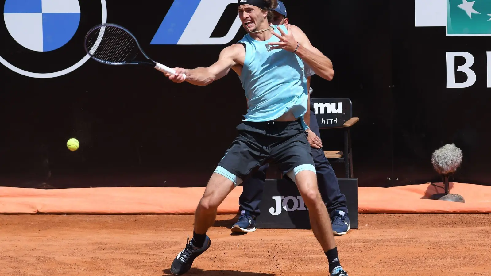 Steht beim ATP-Turnier von Rom im Viertelfinale: Alexander Zverev. (Foto: Massimo Insabato/Mondadori Portfolio via ZUMA/dpa)