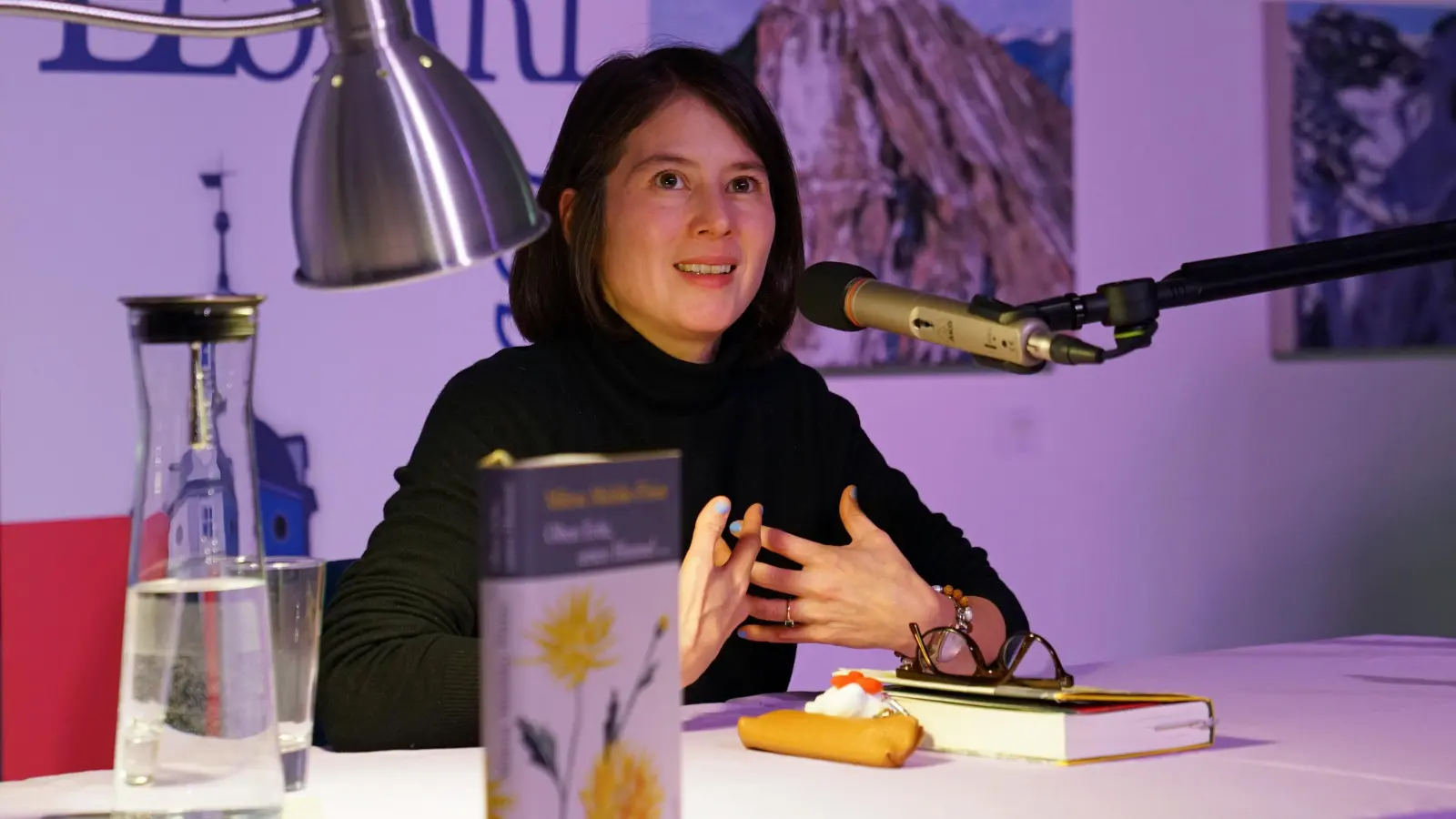 Bei der LesArt zu Gast: Milena Michiko Flašar. (Foto: Elke Walter)