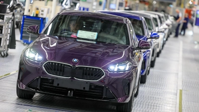 BMW hat in Deutschland mehr als eine Million Autos gebaut. (Archivbild) (Foto: Jan Woitas/dpa)