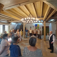 Gemischt und gut gelaunt: Frauen und Männern dienen gregorianische Gesängen als Kunst und als spirituelle Stärke. (Foto: Sandra Buchwald)