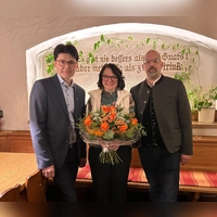 Stadtrat Markus Schneider, OB-Kandidatin Anja Schmidt-Wagemann und Alexander Wendel, der Vorsitzende der Freien Wähler Dinkelsbühl, wollen für Dinkelsbühl und seine Bürgerinnen und Bürger Verbindlichkeit und einen neuen Politikstil. (Foto: Martina Haas)