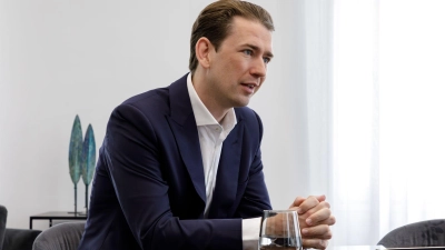 Österreichs Ex-Kanzler Sebastian Kurz sagt eine noch viel restriktivere Migrationspolitik voraus. (Foto: Michael Baumgartner/Kito.Archi/dpa)