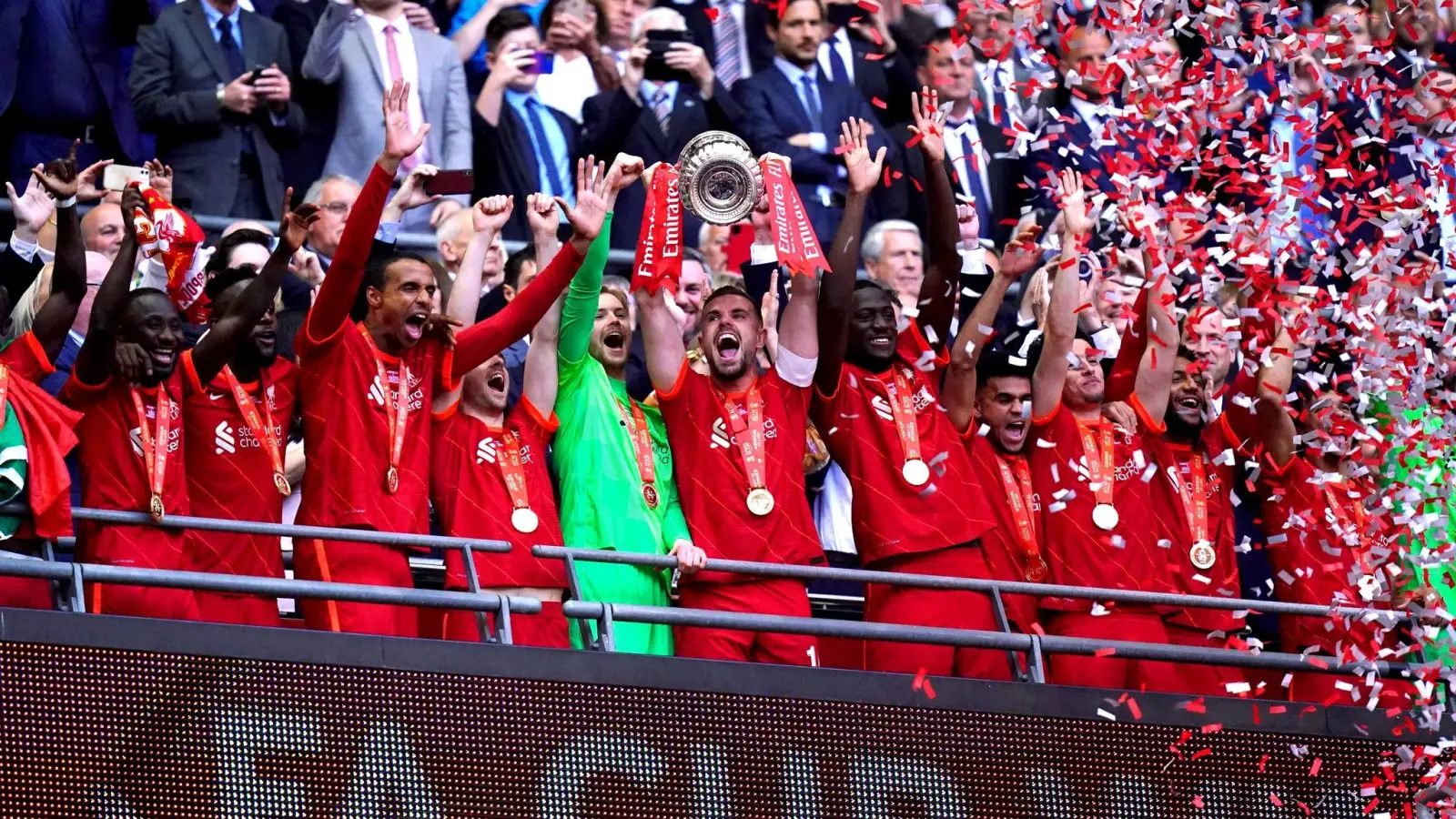 Der FC Liverpool setzte sich gegen den FC Chelsea durch und gewann den FA Cup. (Foto: Adam Davy/PA Wire/dpa)