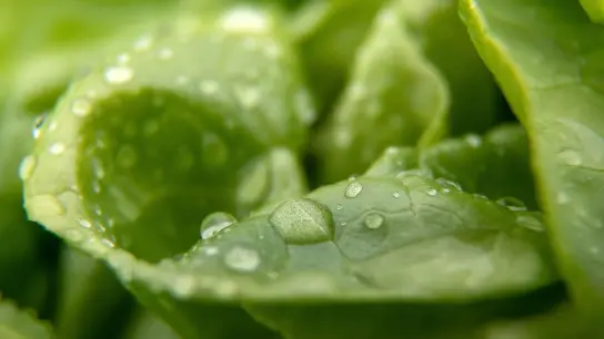 Knackig und frisch - so wünscht man sich seinen Salat. Gut, dass man nachhelfen kann, wenn die Blätter etwas schlapp geworden sind. (Foto: Sebastian Gollnow/dpa/dpa-tmn)