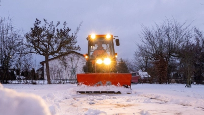 Für einige Regionen sagt der DWD Schnee voraus.  (Foto: Pia Bayer/dpa)